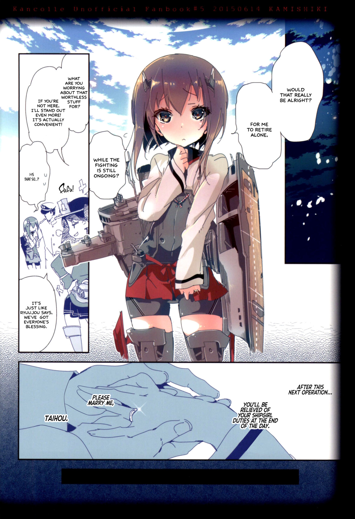 Hentai Manga Comic-Taihou's Deep Sea Fall-Read-18